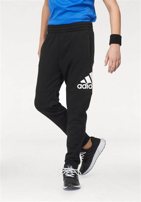 adidas schwarze jogginghose kinder|Schwarz .